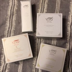 VIVO skin care line- milk cleanse peel, creams